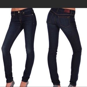 Designer skinny jeans